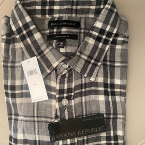 Cheered Blue Mix (dark and light) button down.slim fit